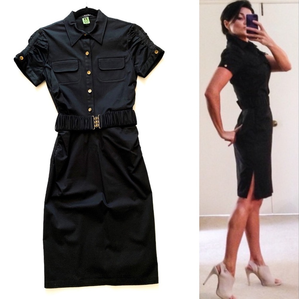 Laundry by Shelli Segal Midnight Blue Tailored Dress 2